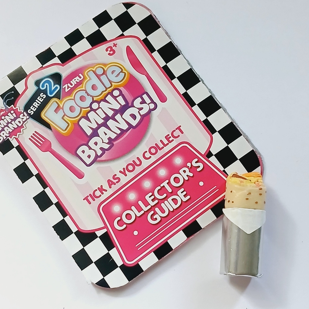 Mini Brands Foodie Series 2 Jack in The Box Grande Sausage Breakfast Burrito